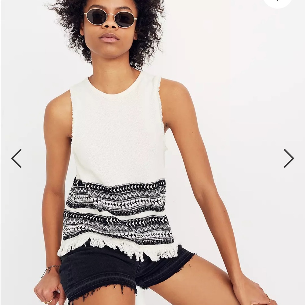 Madewell Villagrove Sweater Tank